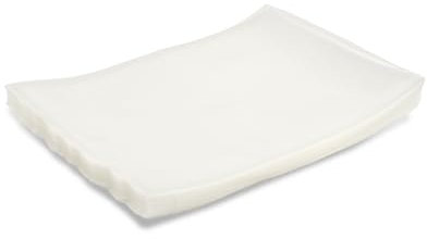 Girmi RVT52B1 50 Sacchetti Rinforzati 22x30 cm per la Conservazione degli Alimenti e la Cottura Sottovuoto, Compatibili con tutte le Macchine per Sottovuoto