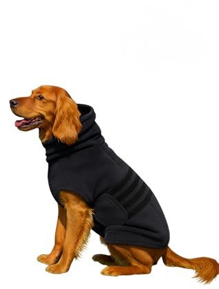 Urban Paws Collective® Luxury Dog Drying Coat, Drying Robe, Ultra Absorbent Microfibre Dog Bathrobe, Quick Dry, Covers Ears, All-Season Spa Soft Towel Coat for Dogs, Large