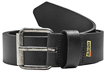 Blaklader 40520000990085cm Ledergürtel, Schwarz, Größe 85Cm