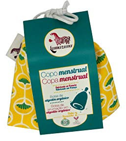 lamazuna Coupe menstruelle, taille 2, Couleur Jaune – 20 gr
