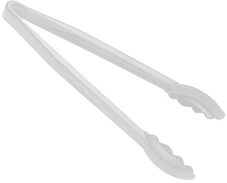 Cambro 12TGS148 Tong - Pinzas (12 unidades, 12 cm), color blanco