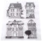 Kathlen Silikonstempel - Sammelalbum Fotokarten Stempel Klar Transparente Stempel Haus