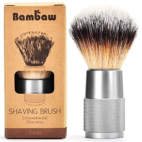 Pennello da Barba - Argento - Bambaw
