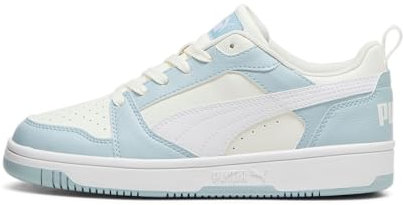 PUMA Rebound V6 Low Unisex Sneaker, Frosted Dew Puma White Warm White, 37.5 EU
