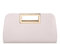 VASCHY Clutch Damen, Mode Schultertasche ELegant Handtasche Umhängetasche Vegan Leder Wristlet Clutch Crossbody für Hochzeit Freizeit Party Beige