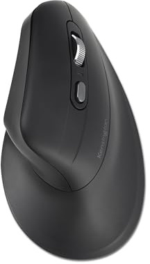 Kensington Pro Fit Ergo MY630 EQ Rechargeable Bluetooth Mouse with 2.4GHz USB-A Reciever, 57% Post-Consumer Recycled (SCS) Content, With Up to 4 Months Of Battery Life Per Charge (K72482WW)