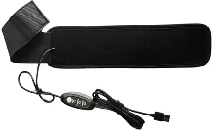 Cinta de calentamiento para lentes - Protección eficaz contra el frío | Calentador práctico para fotógrafos, Mantiene la temperatura de la lente, tira aislante para evitar la conde, Negro , Se