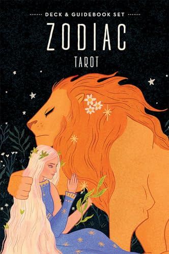 Zodiac Tarot Deck & Book Set: 78-Card Astrology-Based Tarot Deck with Rider-Waite® Symbolism and 128-Page Full-Color Guidebook – Explore Zodiac Signs, ... for Cosmic Insights and Intuitive Readings