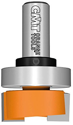 CMT 901.160.11B Fresa Diritta per Mortasare con Cuscinetto di Guida, Grigio/Arancio