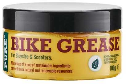 Pure Bike Grease for Bikes & Scooters, Biodegradable & Eco-Friendly, 100 ml