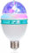 Tyenaza Rotierende RGB-Farbbirne, E27 3W LED-Kugelbirnenlampe, Partybirnen, farbiges Blitzlicht für Disco, Geburtstagsfeier, Clubbar für drinnen und draußen