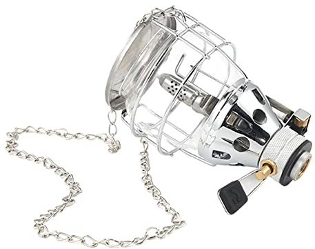 Youding Faroles para cortes de energía, linterna de tormenta, lámpara retro, pantalla de acero inoxidable reforzada, diseño de cadena para playa, senderismo, pesca, picnic, camping