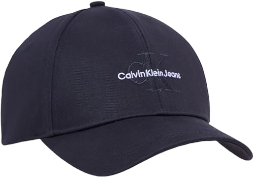 Calvin Klein Jeans Damen Cap Mono Logo Basecap, Schwarz (Black/Pastel Lilac), Einheitsgröße