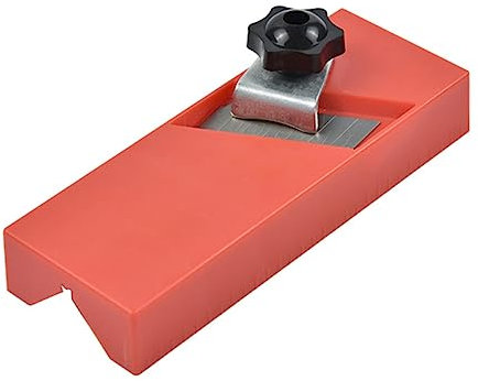 ORFOFE Cepillo Biselador Multifuncional Para Carpintería Con Cuchillas Acero y Plástico