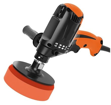 MYVVKIA Lucidatrice 980W 6 velocità Regolabile Lucidatrice per Auto Lucidatrice Elettrica per Lucidatrice per Pavimenti in Piastrelle di Marmo per Uso Domestico Riparazione Auto