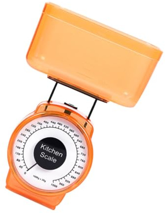 Sosoport Báscula Mecánica De Cocina Recipiente Grande De Balanza Para Pesar Alimentos y Repostería Portátil y Multifuncional Para Diferentes Tipos De Cocina