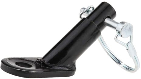 ROMISBABA Acoplador de Enganche para Remolque de Bicicleta de Hierro Resistente con Bloqueo Conector Seguro para Remolques Infantiles Mascotas Accesorios Duraderos para Carga y Tracción