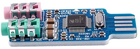 Lafeier Gratis drivrutin USB ljudkort CM108 chip blå