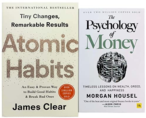 The Psychology of Money, Atomic Habits: 2 Books Collection Set