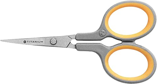 Acme Titanium Straight Embroidery Scissors 4-inch, 4 Inches