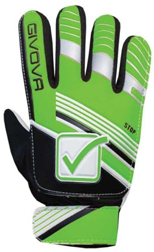 Givova Stop, Guanto da Portiere Uomo, Giallo Fluo/Nero, 11