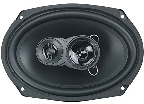 Excalibur X693 - Altoparlante Auto a 3 Vie, 500 W, 4 Ohm, Nero, 16.4 x 23.4 cm (6 x 9)