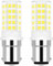 Lampadina a LED B15, 4 W, B15D, dimmerabile, 30 W, 35 W, 40 W, equivalente a SBC, a baionetta, 230 V, luce bianca fredda, 6000 K, confezione da 2