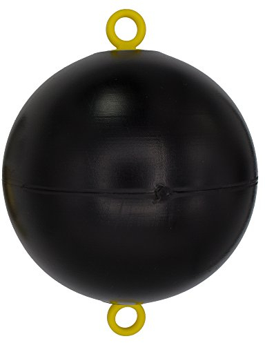 VARIOSAN 15396 Boule flottante en polyéthylène Noir 150 mm
