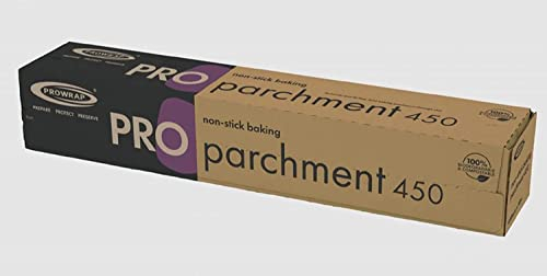 Pro Wrap Professional Baking Parchment Roll 450mm x 50m - Dispensing Pack