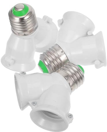 Homoyoyo 3pezzi Adattatore Per Base Lampada in Materiale Ignifugo Pbt Convertitore Per Portalampada Adatto Led Alogeni Estensione y