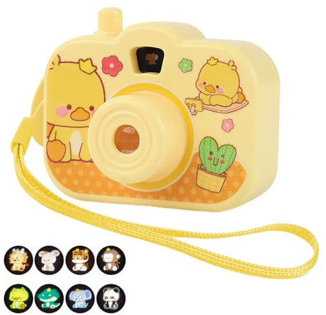 1 Jeu Caméra De Projection Musicale Projecteur De Lumière pour Jouet Projecteur De Diapositives Jouets Caméra Jouets Lumineux Cognitifs pour Animaux D'éducation Précoce