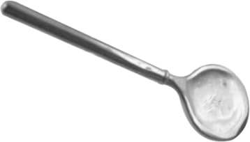 Happyyami Cuchara de Crema Facial de Aleación de Zinc Color Plata, Aplicador Fácil para Mascarillas y Cremas de Ojos, Herramienta Práctica para Skincare