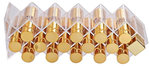 VALICLUD 16 Grids Fish Shape Acrylic Lipstick Holder Organiser Multilayer Lightweight Fashionable Lipstick Display Stand for Dresser and Counter Organizing and Brushes