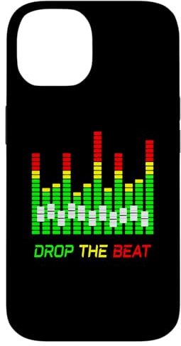 Custodia per iPhone 14 Retro VU Meter Vintage DJ Audio Stereo Music Sound