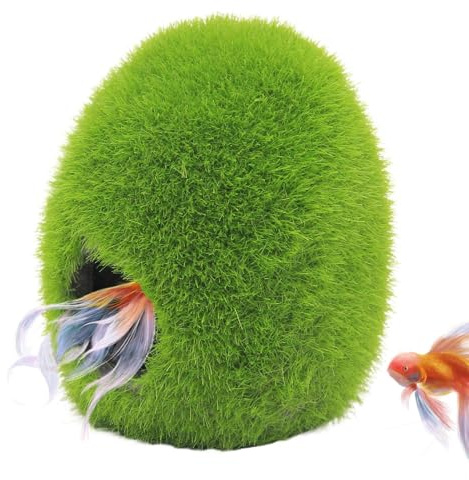 Cueva de Acuario,Pequeño Ornamento de Resina para Terrario | Casa para Peces y Camarones Decoración Acuario | para Alimentación, Juego, Descanso De Camarones, Bettas, Bagres, Geckos, Cangrejos