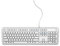 Dell KB216, Tastiera Internazionale (USB, Universale, Querty, Cablata), Bianco