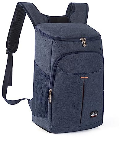 YDFYX 25L Zaino Termico Frigo,Borsa Termica Porta Pranzo,Borsa Frigo Isoterma per Alimenti Mantenere Caldo o Freddo per Picnic Escursionismo Campeggio Barbecue Campeggio Eventi Sportivi (Blu)