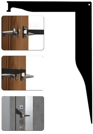 TOEECY Türöffner Werkzeug Feuerwehr Lock Picking Fire Tool Verbesserte 3-in-1-Feuerwehrwerkzeuge Hebeleisen für Ersthelfer und Feuerwehrleute Langlebig und Einfach zu Bedienen