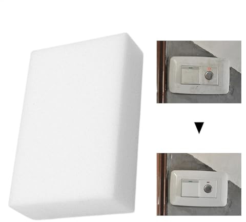 Éponge de nettoyage de cuisine – Éponge à récurer multi-usage anti-rayures | Éponges naturelles résistantes aux odeurs pour la vaisselle, le métal, la salle de bain, la cuisine, le nettoyage de la