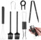 GSDGV 7Pcs Keycap Remover Tools and Keyboard Cleaning Kit, Key Remover, Keycap Swapper, Switch Puller, Keycap Puller, Deep Cleaning Brush and Precision Tweezers for Mechanical and Standard Keyboard