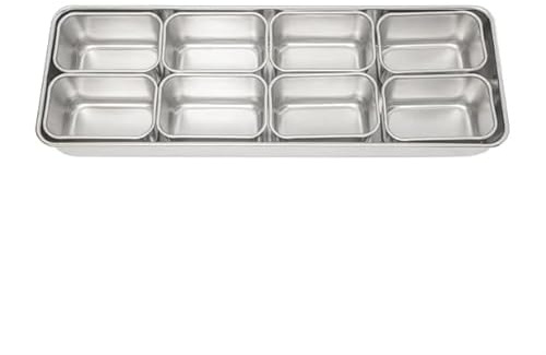 Clover Kitchenware Japanese Yakumi Pan Condiment Holder4 Small Insert, 145x435x60 mm