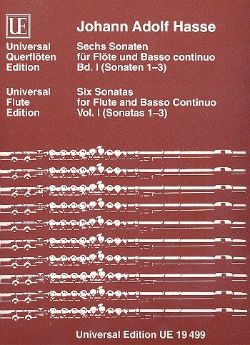6 Sonater opus.2 Volym 1 (nr 1-3): för flöjt och Bc