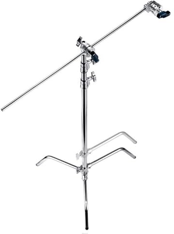 Manfrotto A2033LKIT - Trípode de 3 Patas (10 kg, 3 Patas, 3,28 m, Plata, 95 cm, 134 cm)