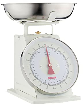 Typhoon living Scales , Stainless Steel, Cream, 25.5 x 15.5 x 25 cm