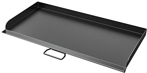 AJinTeby Fry Griddle for Camp Stove Griddle, 16 x 38 inch Flat Top Cooking Griddle for Camp Chef 3 Burner Griddle, BBQ Camping Grills Flat Top Plate, Outdoor BBQ Camping Grills Accessories