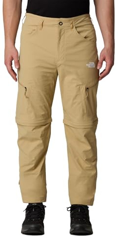 THE NORTH FACE NF0A8BR4LK5 M Exploration Conv Reg Tapered Pant - EU Pantaloni Sportivi Uomo Khaki Stone Taglia 30