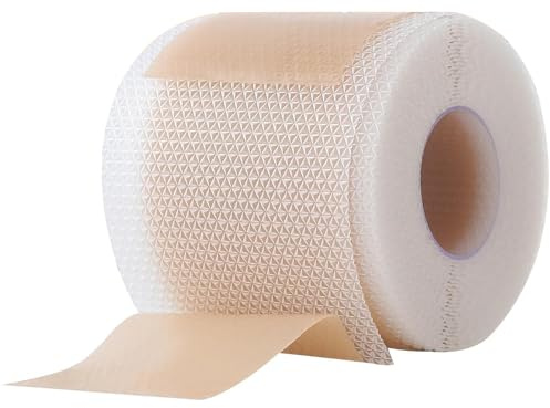 FAYAHAR ärrplåster, silikonplåster för ärr, 4 x 150 cm | Återanvändbar, kan klippas till, hudvänlig andas, tunn och flexibel, lätt att använda, för magben armar rygg