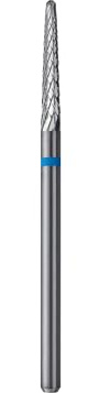 STALEKS PRO by Natury Nails fresa in carburo di tungsteno per tornio unghie, punta da 2,3 mm. Forma conica (grana media)
