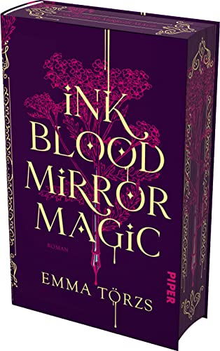 Ink Blood Mirror Magic: Roman | Mit limitiertem Farbschnitt | Ein fesselnder Fantasyroman über Familie, Verrat und die Macht, die Bücher über uns haben
