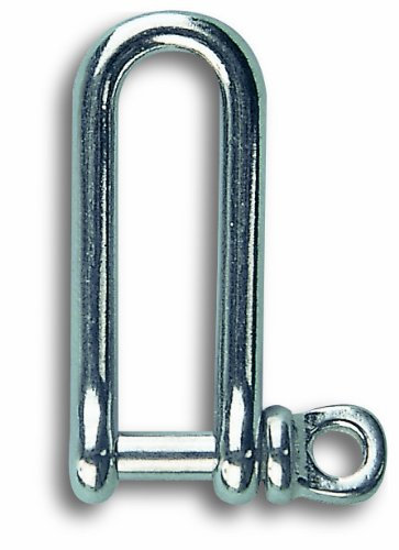 Chapuis MLI6 Manille longue inox 100 kg axe 6 mm Longueur 46 mm